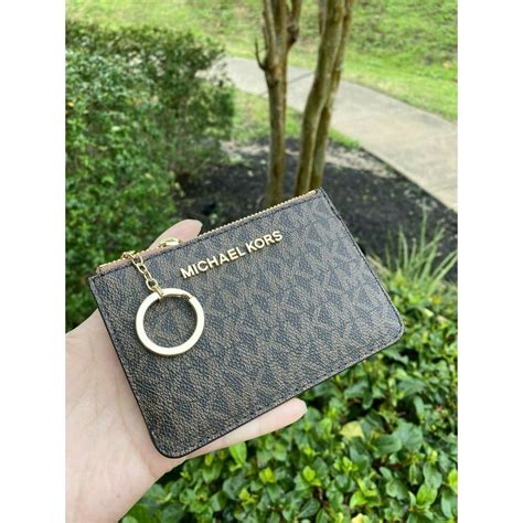 michael kors key card case|michael kors cardholder.